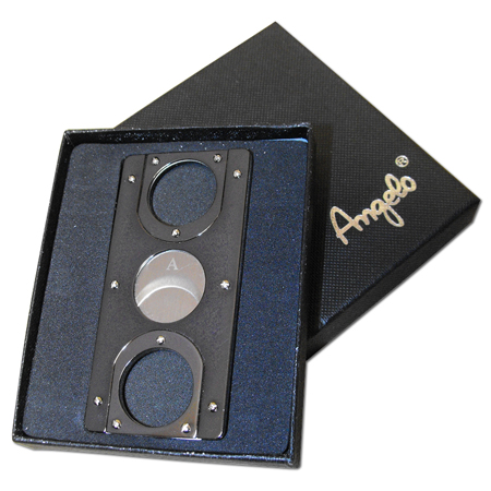 Credit card style cigar cutter - Gunmetal